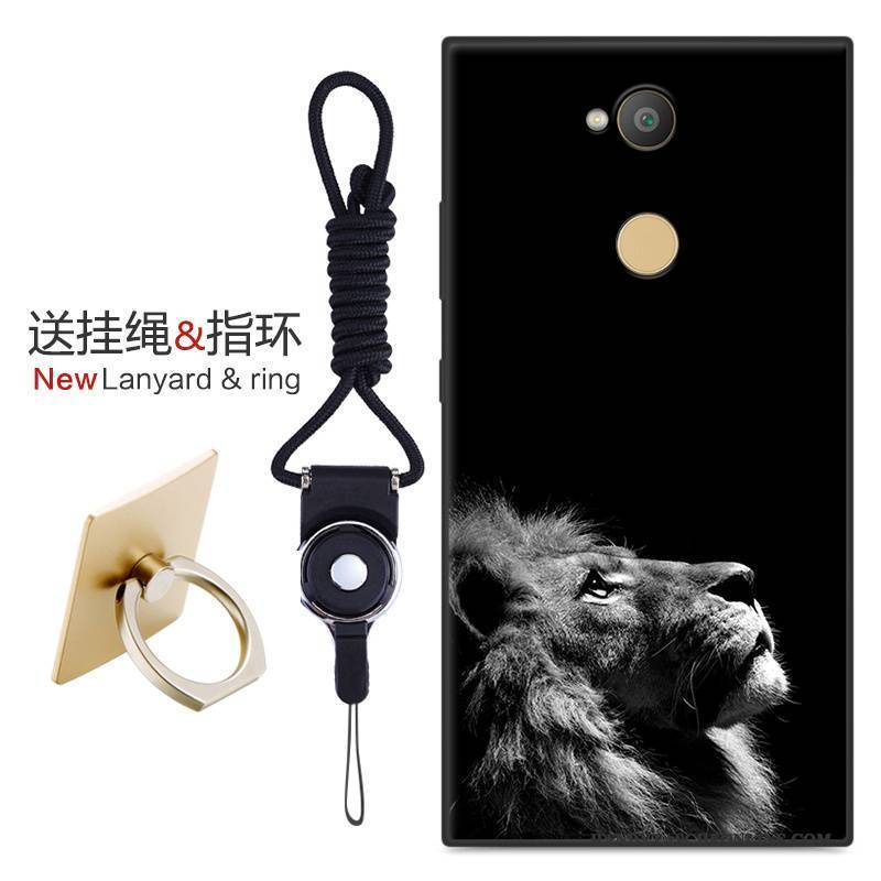 Hülle Sony Xperia Xa2 Ultra Weiche Nubuck Schwarz, Case Sony Xperia Xa2 Ultra Schutz Handyhüllen