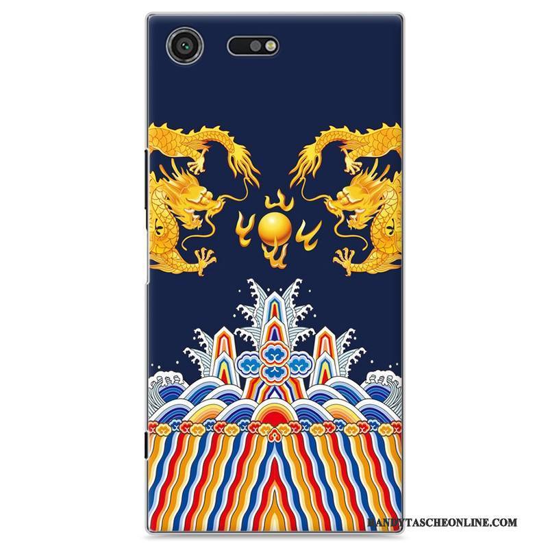 Hülle Sony Xperia Xz Premium Gemalt Gelb Liebhaber, Case Sony Xperia Xz Premium Schutz Persönlichkeit Handyhüllen