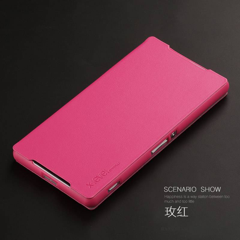 Hülle Sony Xperia Z2 Schutz Grün Anti-sturz, Case Sony Xperia Z2 Taschen Handyhüllen Schlank