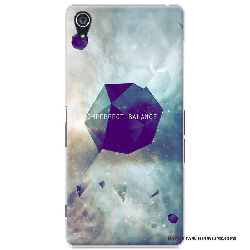 Hülle Sony Xperia Z2 Schutz Schwer Handyhüllen, Case Sony Xperia Z2 Gemalt Blau