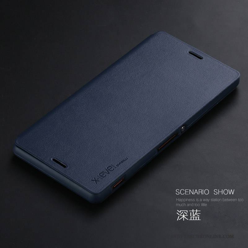 Hülle Sony Xperia Z3 Taschen Trend Anti-sturz, Case Sony Xperia Z3 Lederhülle Schlank Handyhüllen