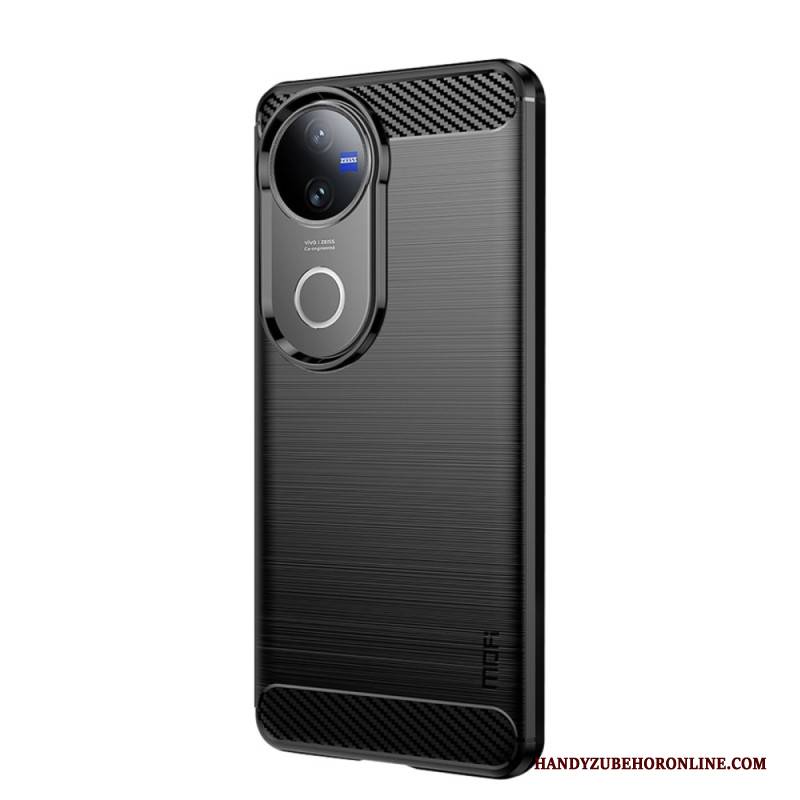 Hülle Vivo V50 5g Gebürstete Carbonfaser