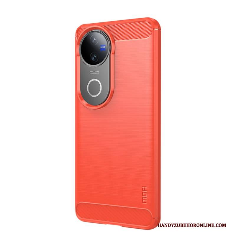 Hülle Vivo V50 5g Gebürstete Carbonfaser