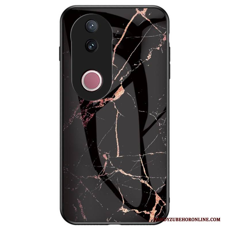 Hülle Vivo V50 5g Gehärtetes Glas In Marmoroptik