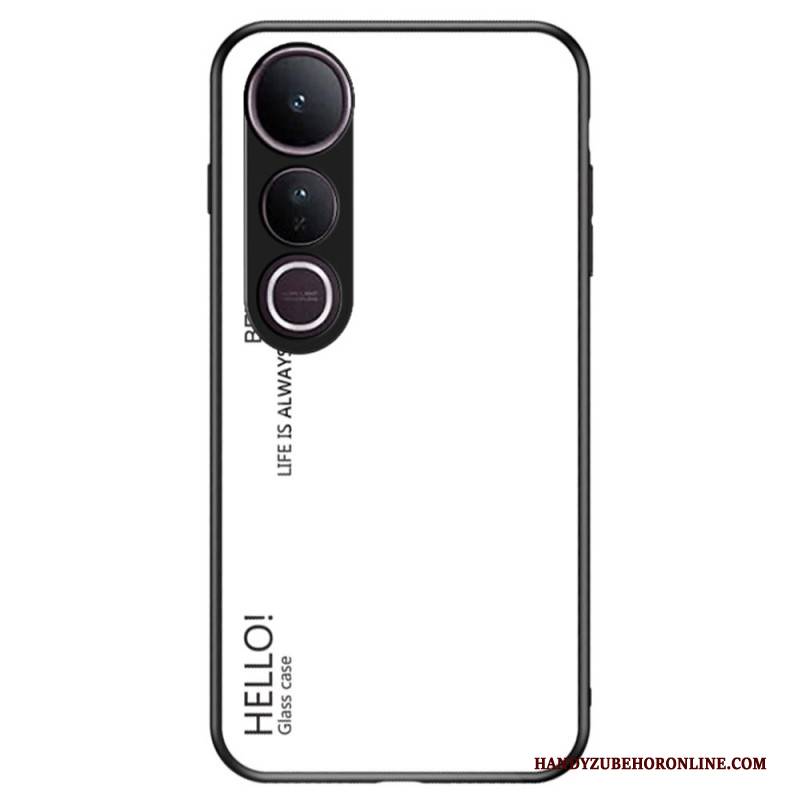 Hülle Vivo V50 Lite 5g Hello-displayschutzfolie Aus Gehärtetem Glas