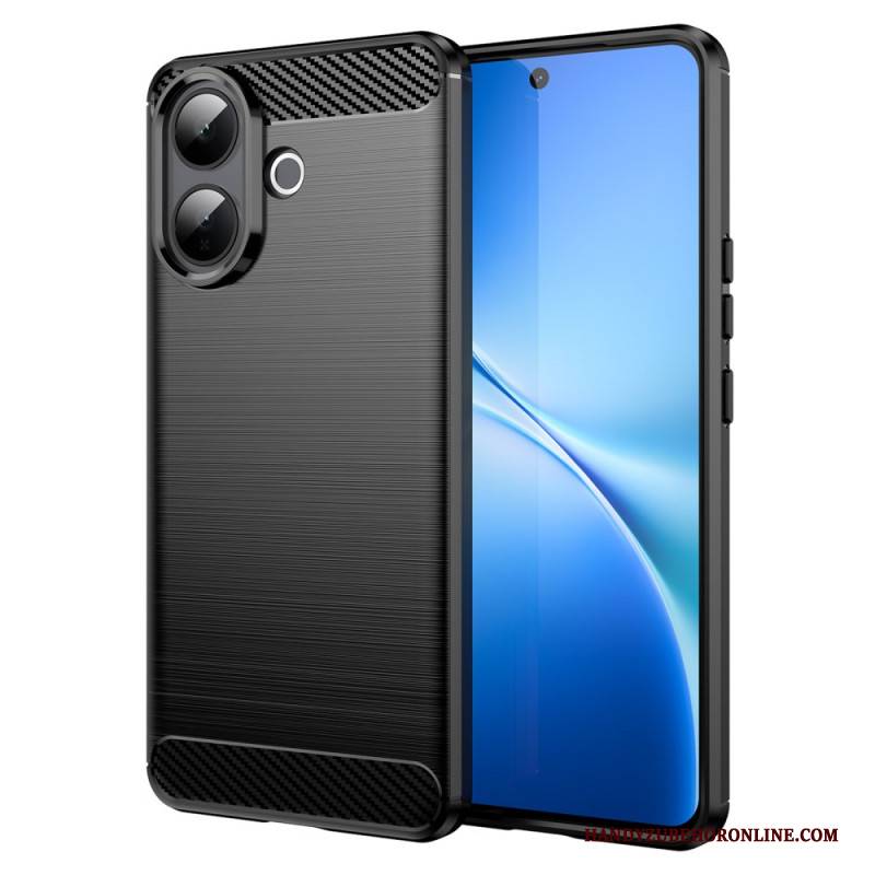 Hülle Vivo V60 Lite Gebürstete Kohlefaser