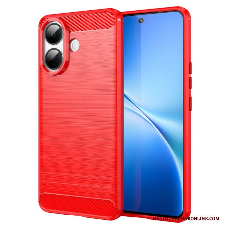 Hülle Vivo V60 Lite Gebürstete Kohlefaser