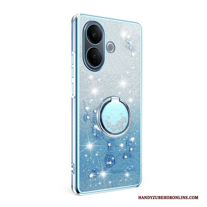 Hülle Vivo V60 Lite Handyhülle Mit Ringhalter Und Farbverlauf-pailletten