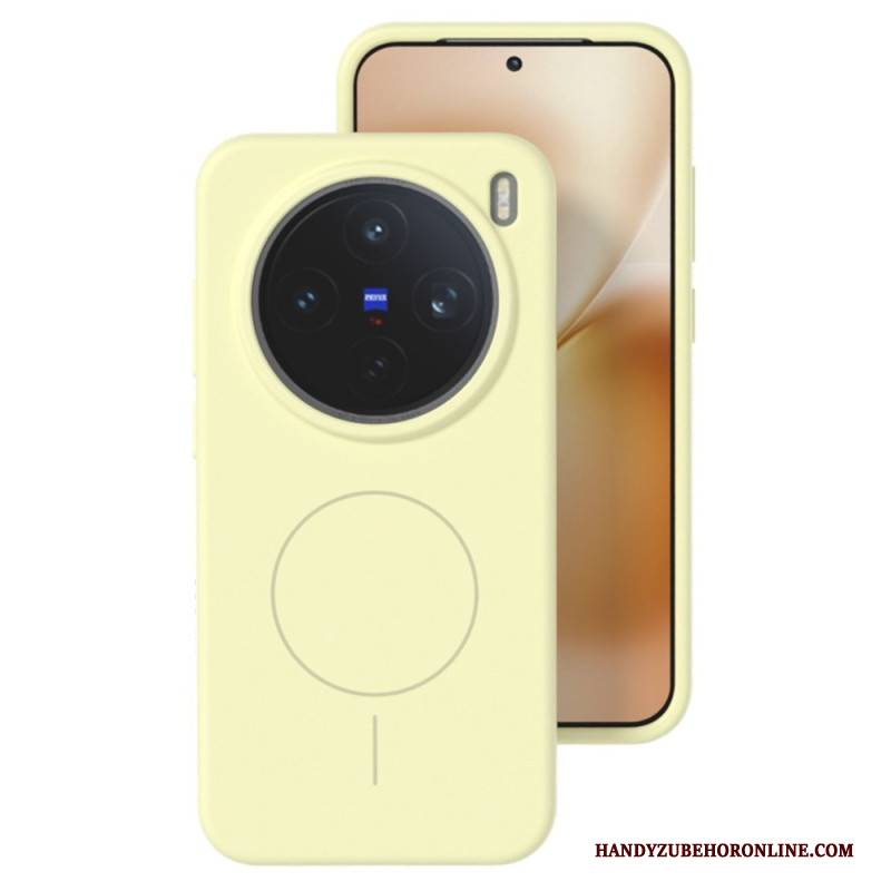 Hülle Vivo X200 Handyhülle Magsafe Flüssigsilikon