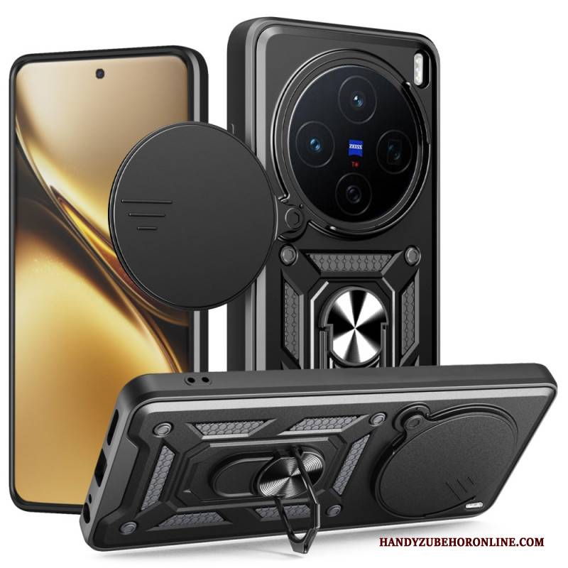 Hülle Vivo X200 Schiebe-kameraabdeckung Und Ständer