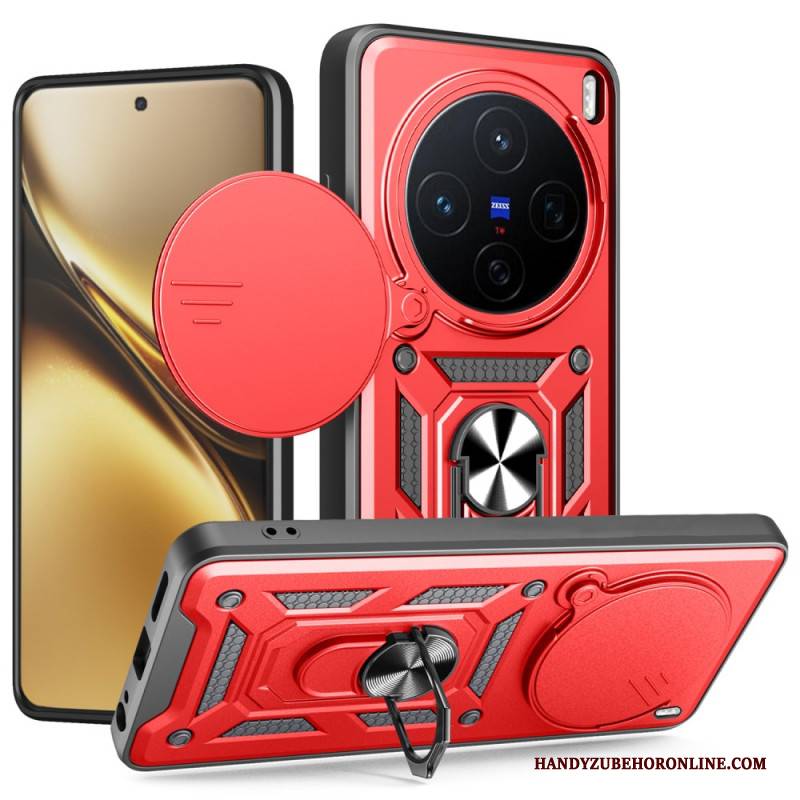 Hülle Vivo X200 Schiebe-kameraabdeckung Und Ständer