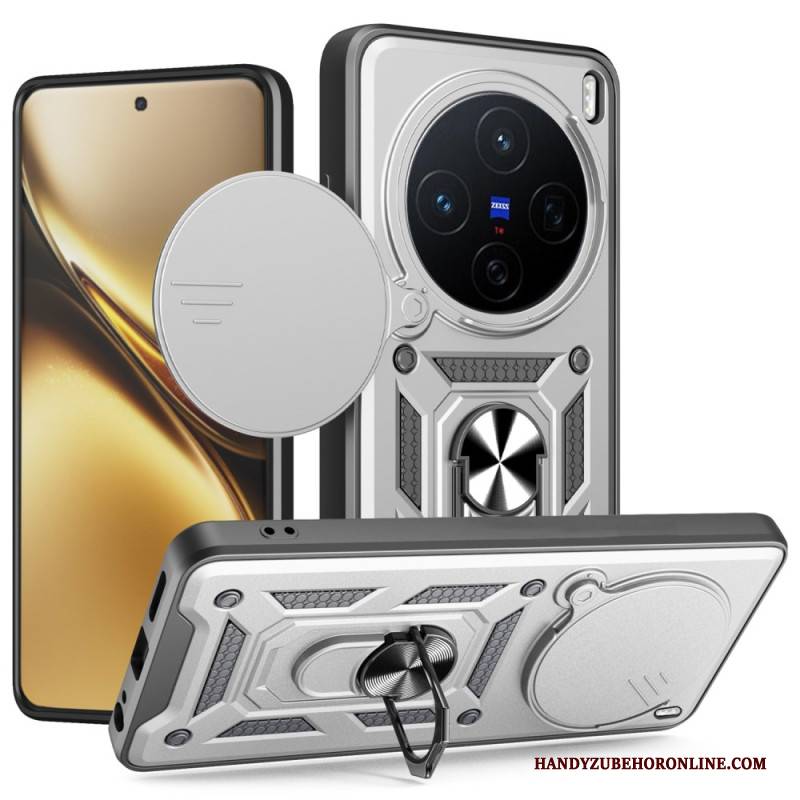 Hülle Vivo X200 Schiebe-kameraabdeckung Und Ständer