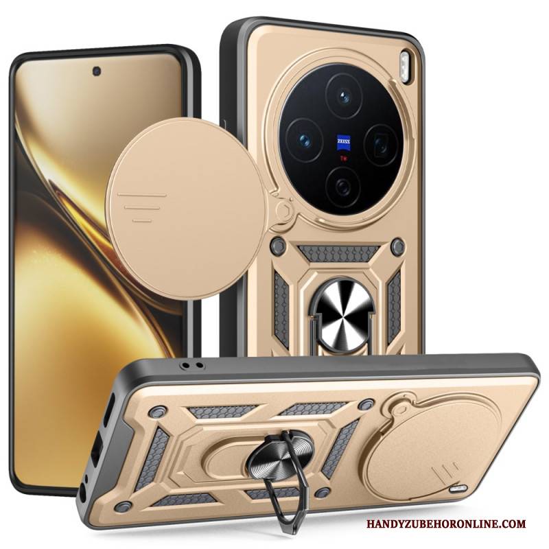 Hülle Vivo X200 Schiebe-kameraabdeckung Und Ständer