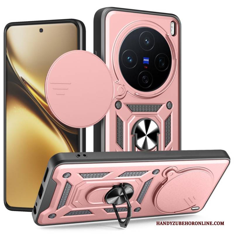 Hülle Vivo X200 Schiebe-kameraabdeckung Und Ständer