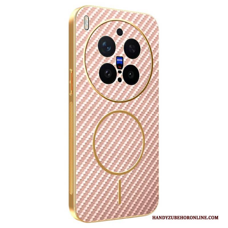 Hülle Vivo X300 Pro Handyhülle Kohlefaser-textur