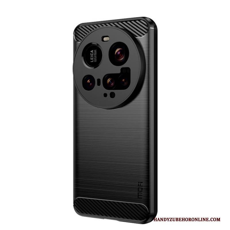 Hülle Xiaomi 15 Ultra Handyhülle Gebürstete Kohlefaser