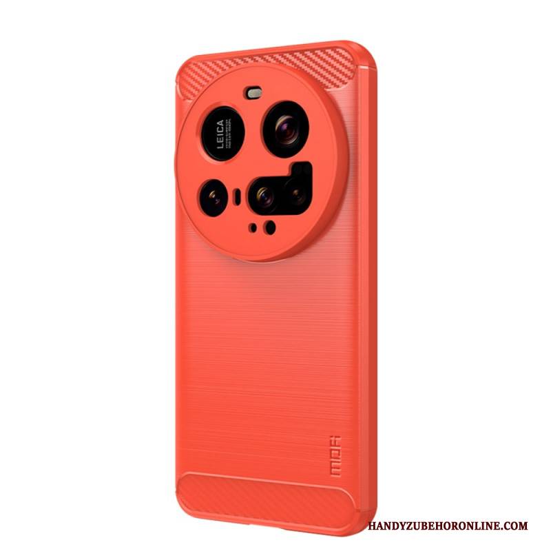 Hülle Xiaomi 15 Ultra Handyhülle Gebürstete Kohlefaser