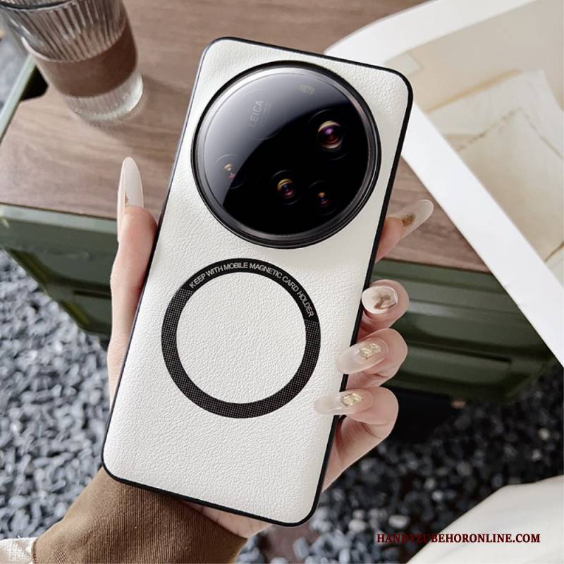 Hülle Xiaomi 15 Ultra Magsafe-kompatibel Mit Lederoptik