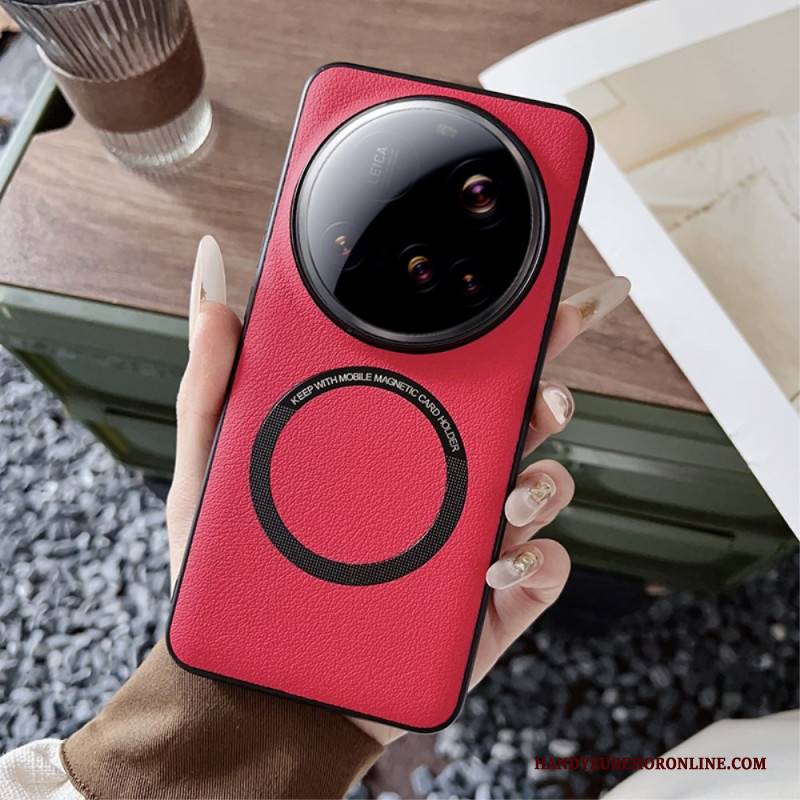 Hülle Xiaomi 15 Ultra Magsafe-kompatibel Mit Lederoptik