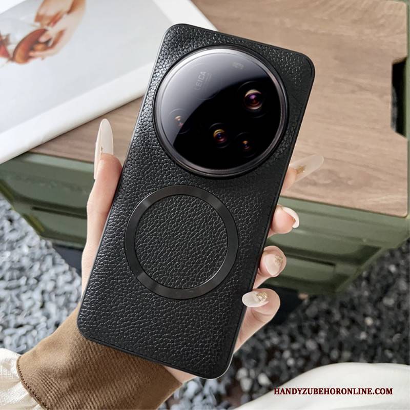 Hülle Xiaomi 15 Ultra Magsafe-kompatibel Mit Litschi-lederoptik