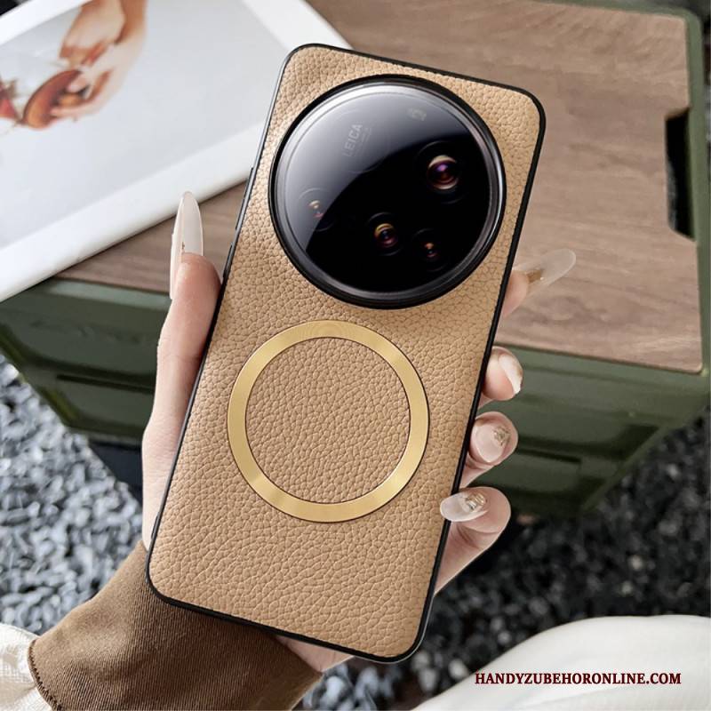 Hülle Xiaomi 15 Ultra Magsafe-kompatibel Mit Litschi-lederoptik