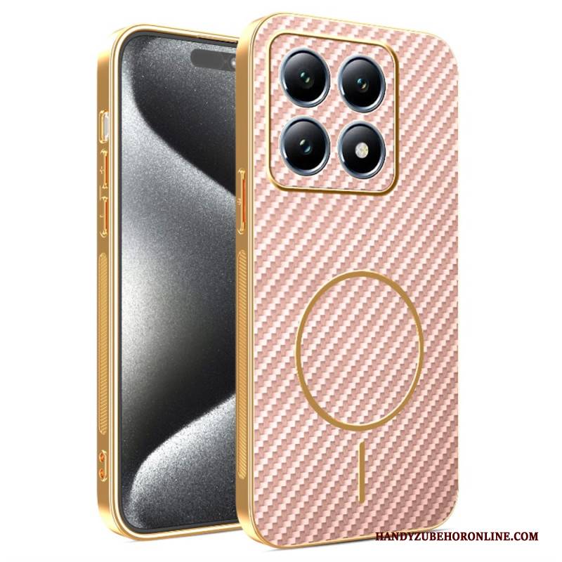 Hülle Xiaomi 15t Carbonfaser-textur