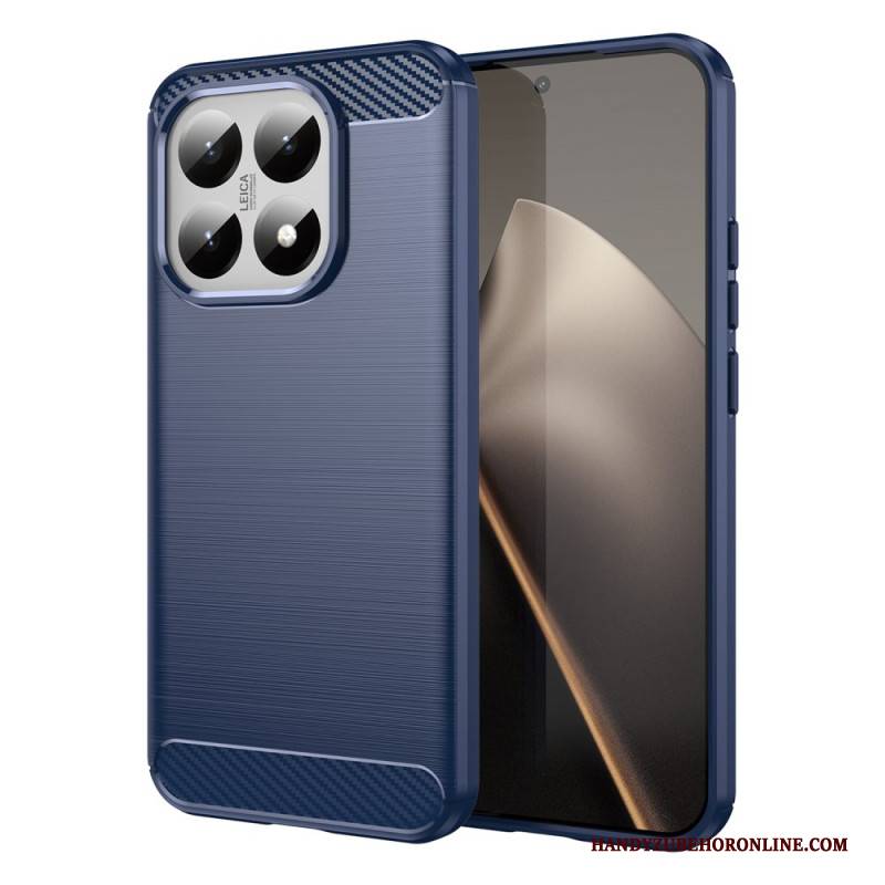 Hülle Xiaomi 15t Gebürstete Carbonfaser