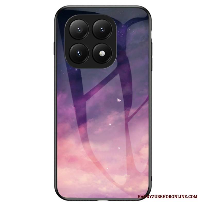 Hülle Xiaomi 15t Himmelblaues Gehärtetes Glas