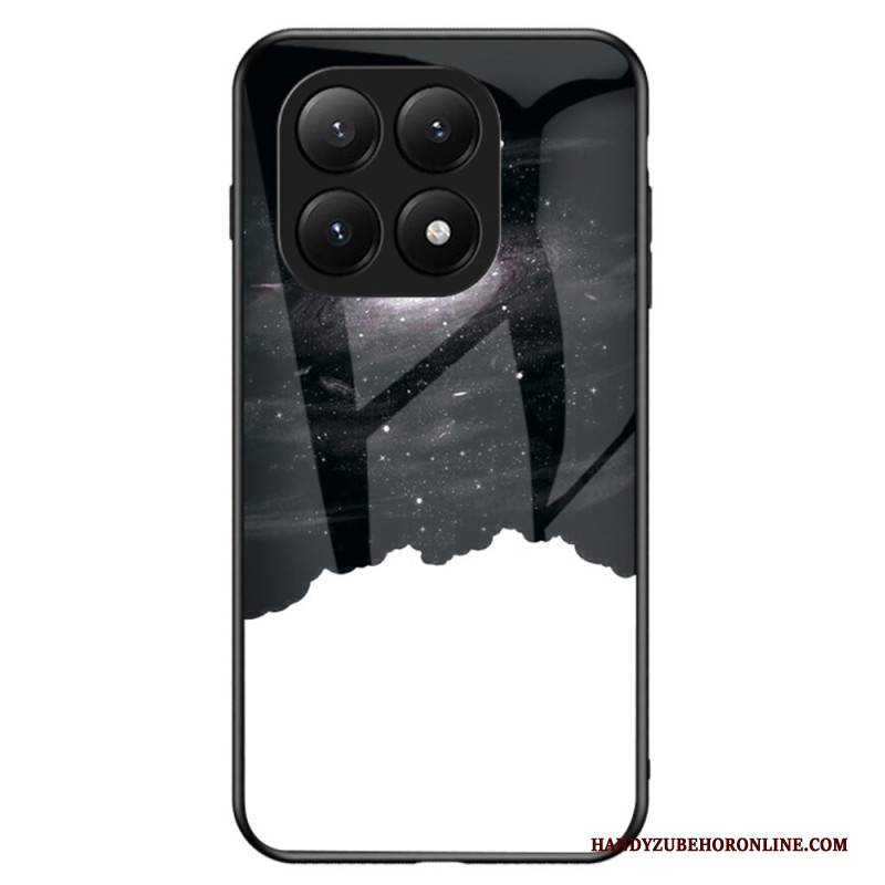 Hülle Xiaomi 15t Pro Handyhülle Himmelblaues Gehärtetes Glas