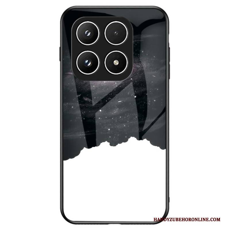 Hülle Xiaomi 17 Gehärtetes Glas Sternenhimmel