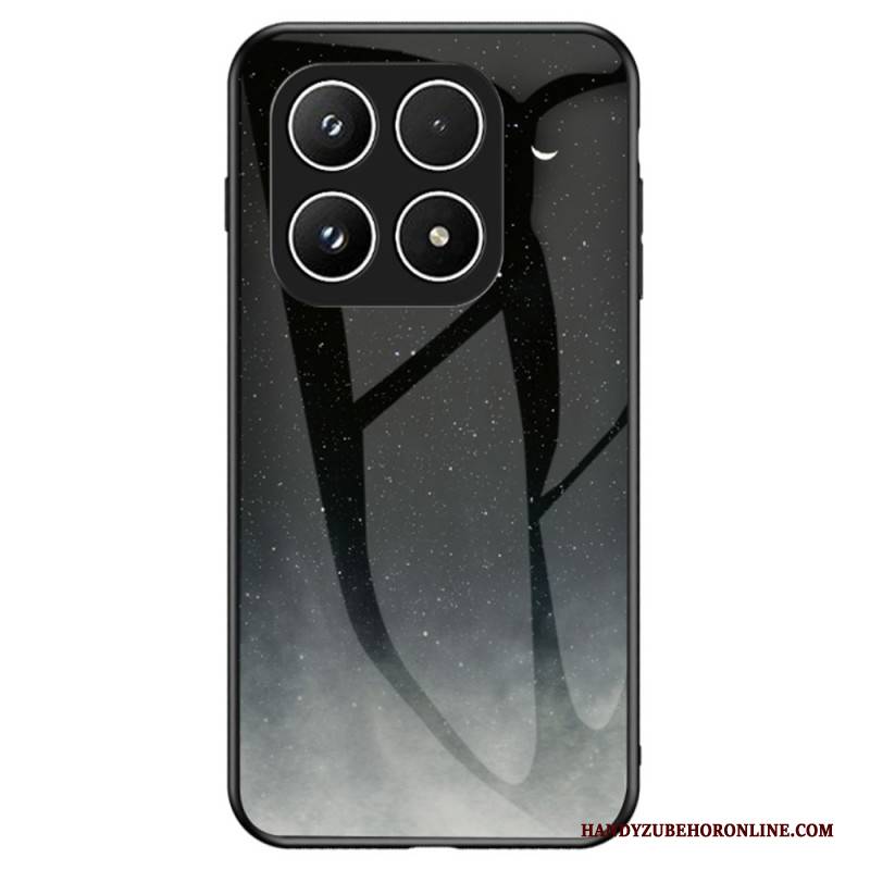 Hülle Xiaomi 17 Gehärtetes Glas Sternenhimmel