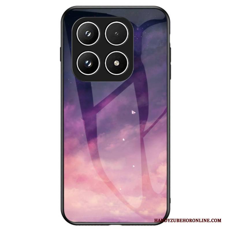 Hülle Xiaomi 17 Gehärtetes Glas Sternenhimmel