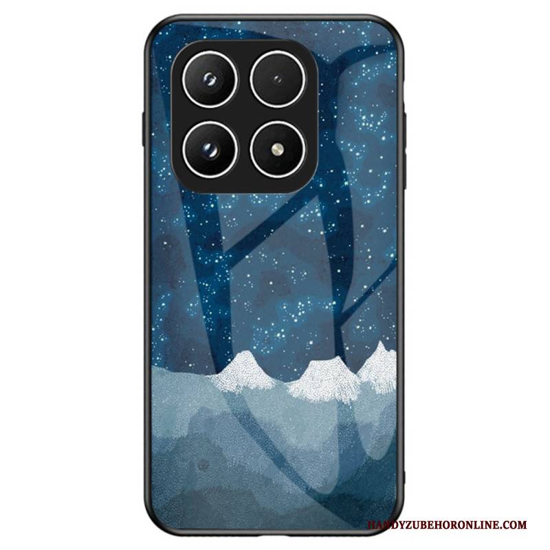 Hülle Xiaomi 17 Gehärtetes Glas Sternenhimmel