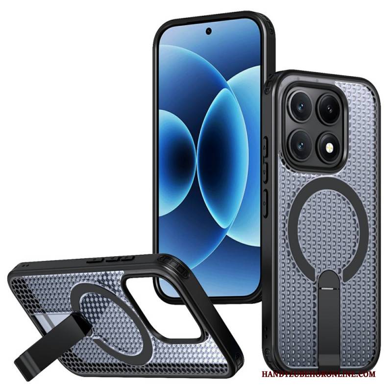 Hülle Xiaomi 17 Magnetische Gitterstruktur Mit Ständer