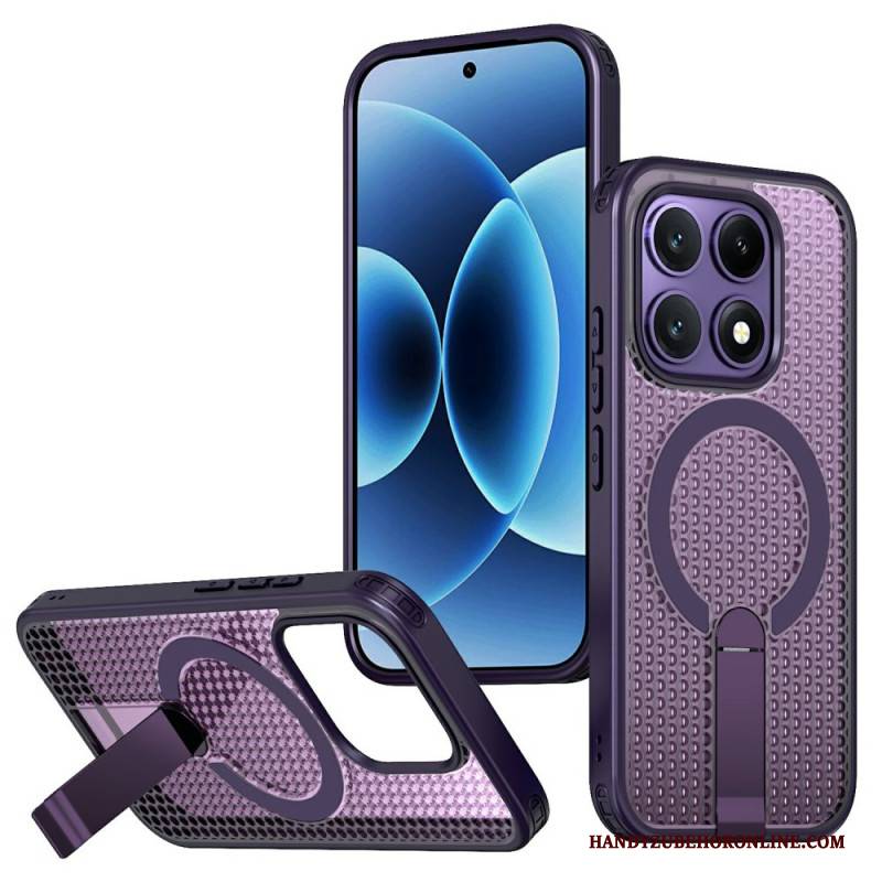 Hülle Xiaomi 17 Magnetische Gitterstruktur Mit Ständer