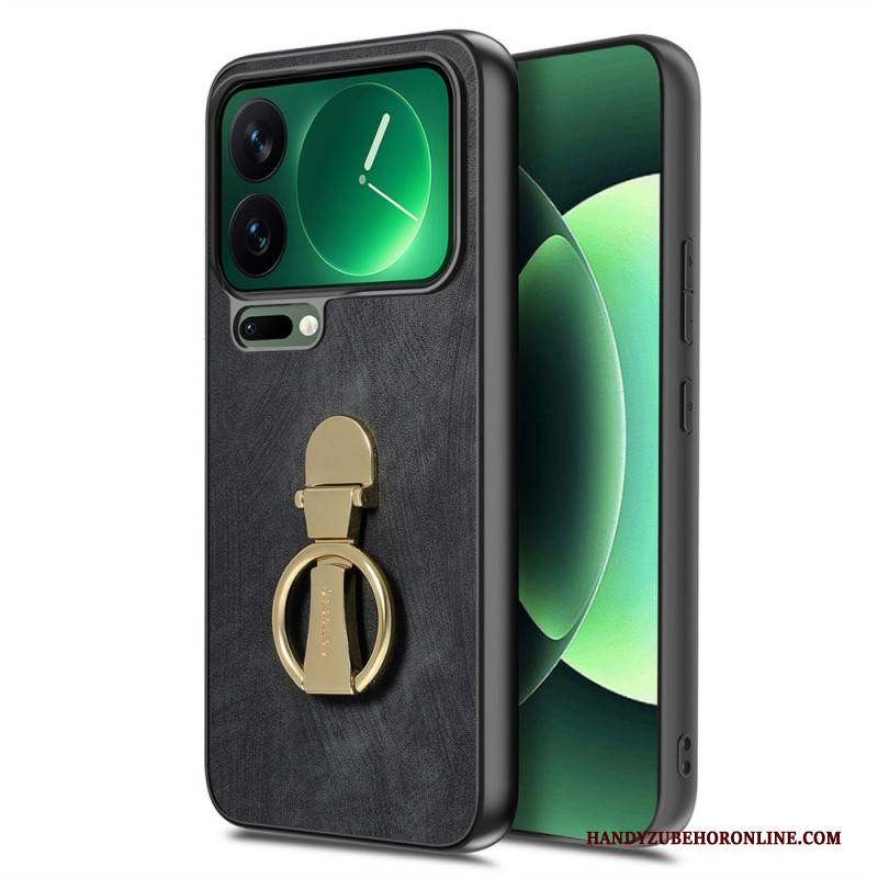 Hülle Xiaomi 17 Pro Faltbar Mit Ständer Und Retro-struktur Caseneo