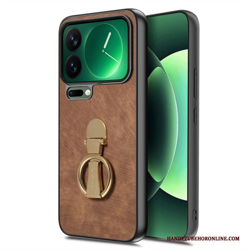 Hülle Xiaomi 17 Pro Faltbar Mit Ständer Und Retro-struktur Caseneo