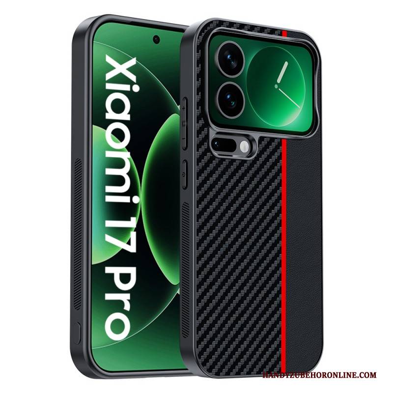 Hülle Xiaomi 17 Pro Handyhülle Carbonfaser-optik