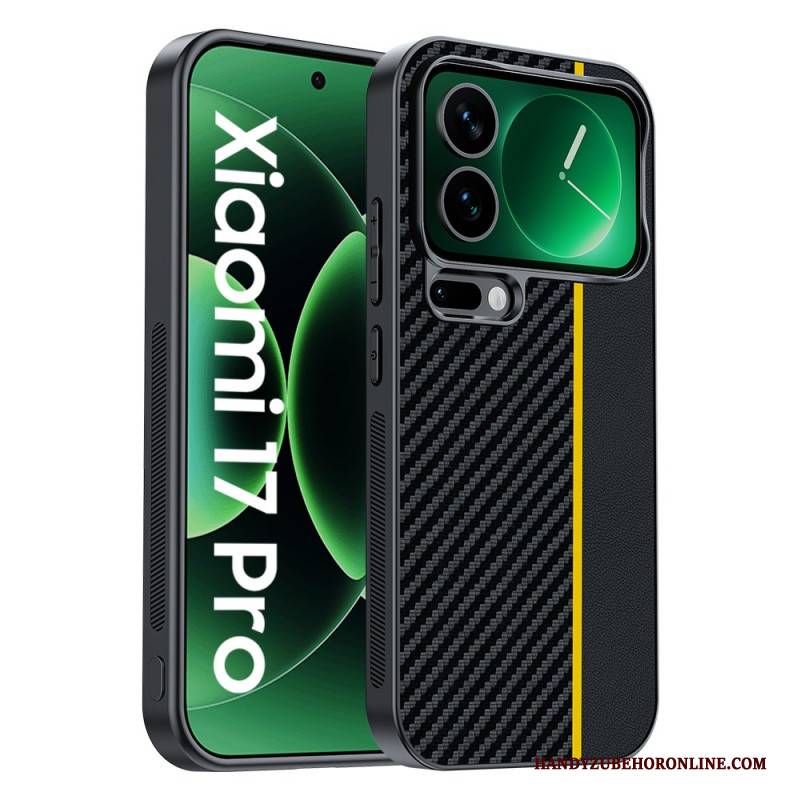 Hülle Xiaomi 17 Pro Handyhülle Carbonfaser-optik