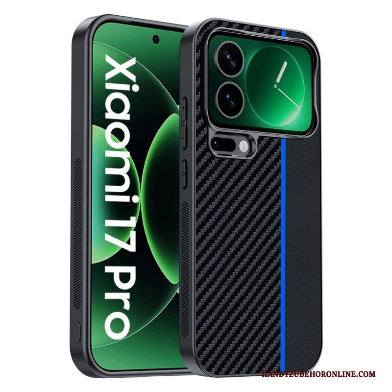 Hülle Xiaomi 17 Pro Handyhülle Carbonfaser-optik