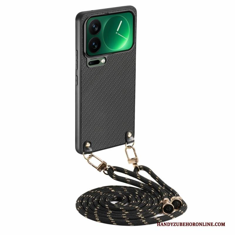 Hülle Xiaomi 17 Pro Handyhülle Carbonfaser-optik