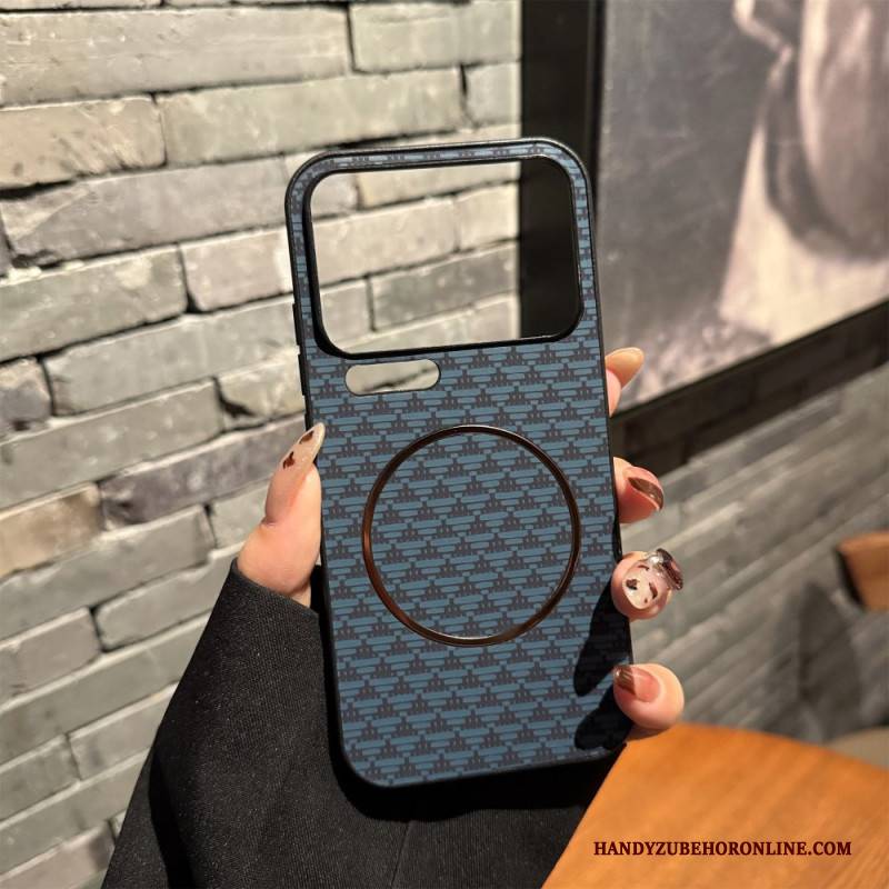 Hülle Xiaomi 17 Pro Handyhülle Magnetische Dreiecks-bergstruktur