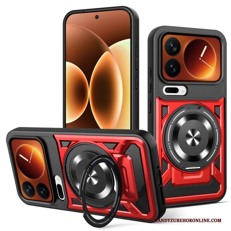 Hülle Xiaomi 17 Pro Handyhülle Magnetverschluss Mit Drehbarem Ständer