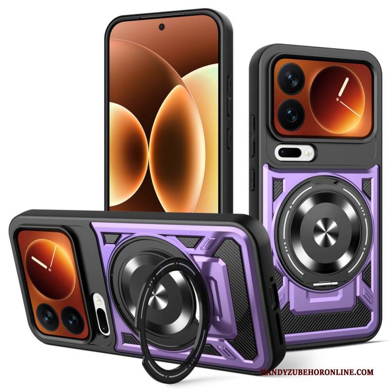 Hülle Xiaomi 17 Pro Handyhülle Magnetverschluss Mit Drehbarem Ständer