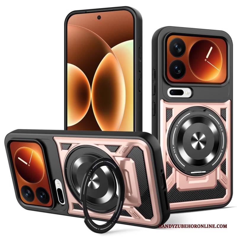 Hülle Xiaomi 17 Pro Handyhülle Magnetverschluss Mit Drehbarem Ständer