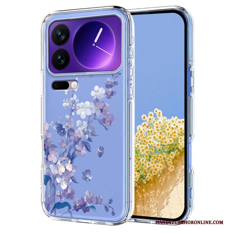 Hülle Xiaomi 17 Pro Handyhülle Transparente Schmetterlinge Und Blumen
