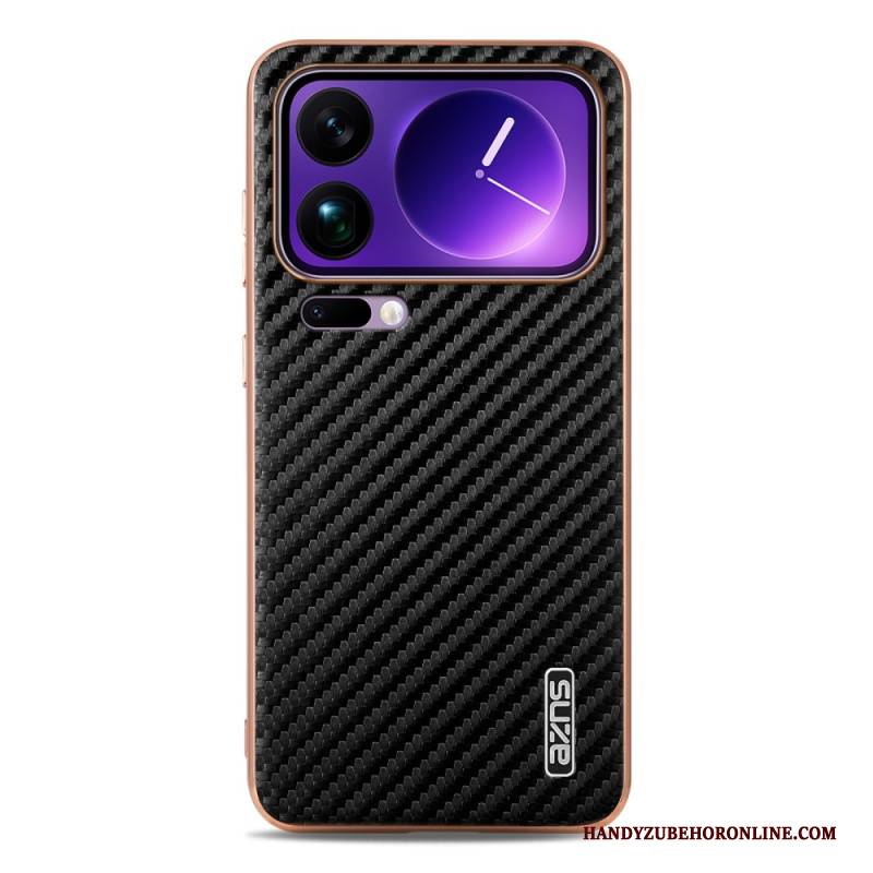 Hülle Xiaomi 17 Pro Max Carbonfaser-textur