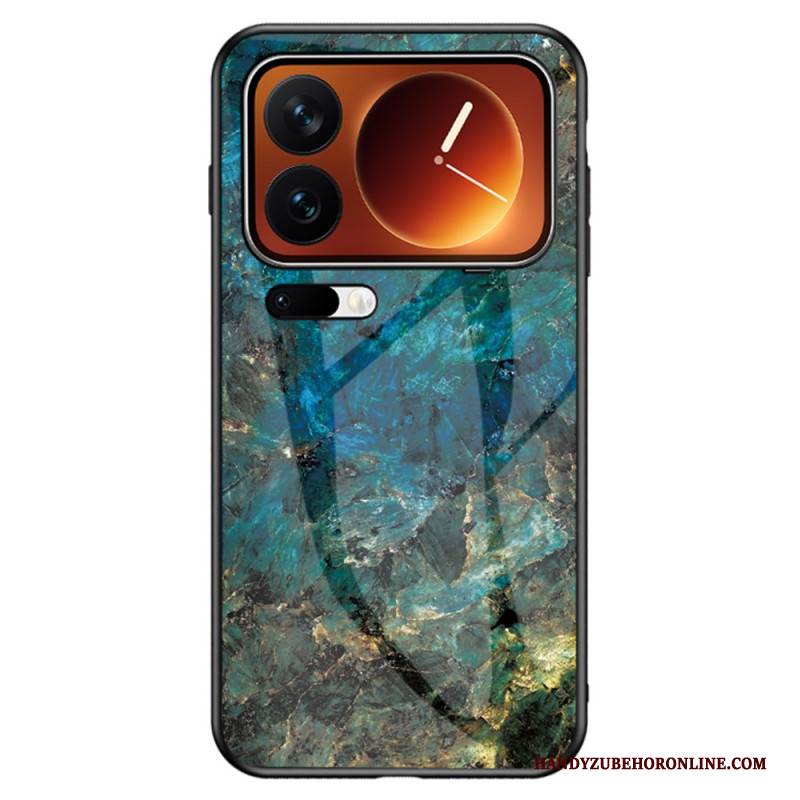 Hülle Xiaomi 17 Pro Max Gehärtetes Glas Mit Marmormuster