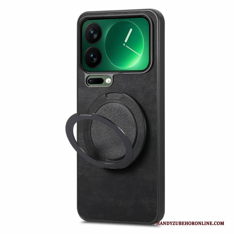 Hülle Xiaomi 17 Pro Max Handyhülle Drehbarer Ständer Mit Retro-lederoptik