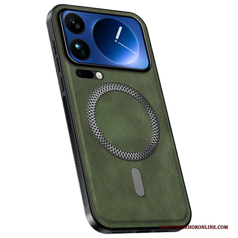 Hülle Xiaomi 17 Pro Max Handyhülle Magnetischer Metall-linsenrahmen